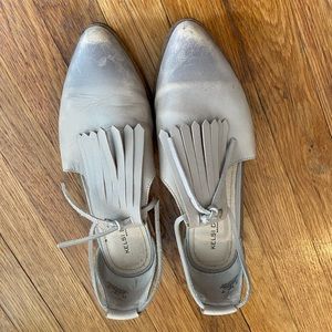 Kelsi Dagger Brooklyn Pleated Flap Loafer